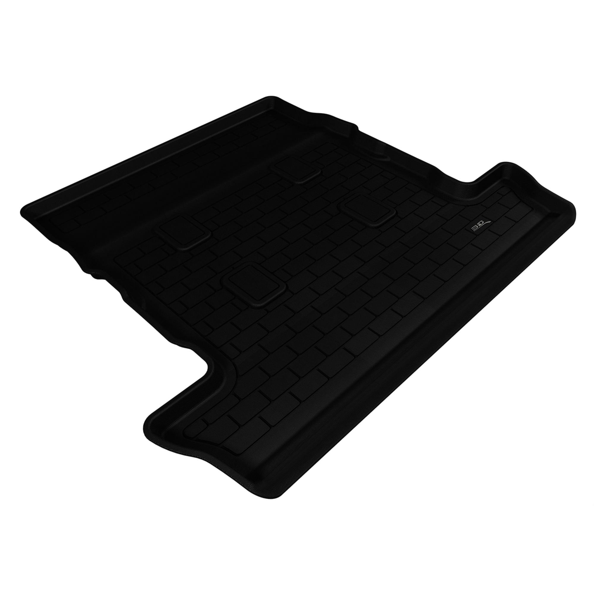 U Ace M1LX0371309 3D Maxpider Cargo Custom Fit All-Weather Kagu Black Floor Mat for 2008-2015 Lexus LX570 Models