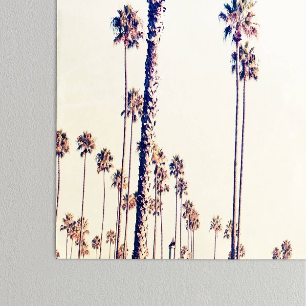 Bree Madden California Palm Trees Unframed Wall Poster Print Green Deny Designs