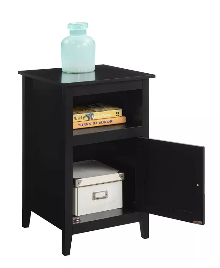 Convenience Concepts Designs2Go Storage Cabinet End Table with Shelf