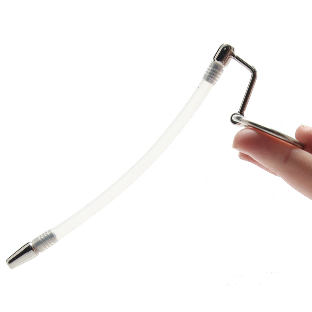 Blueline Catheter Plug with Steel Glans Ring