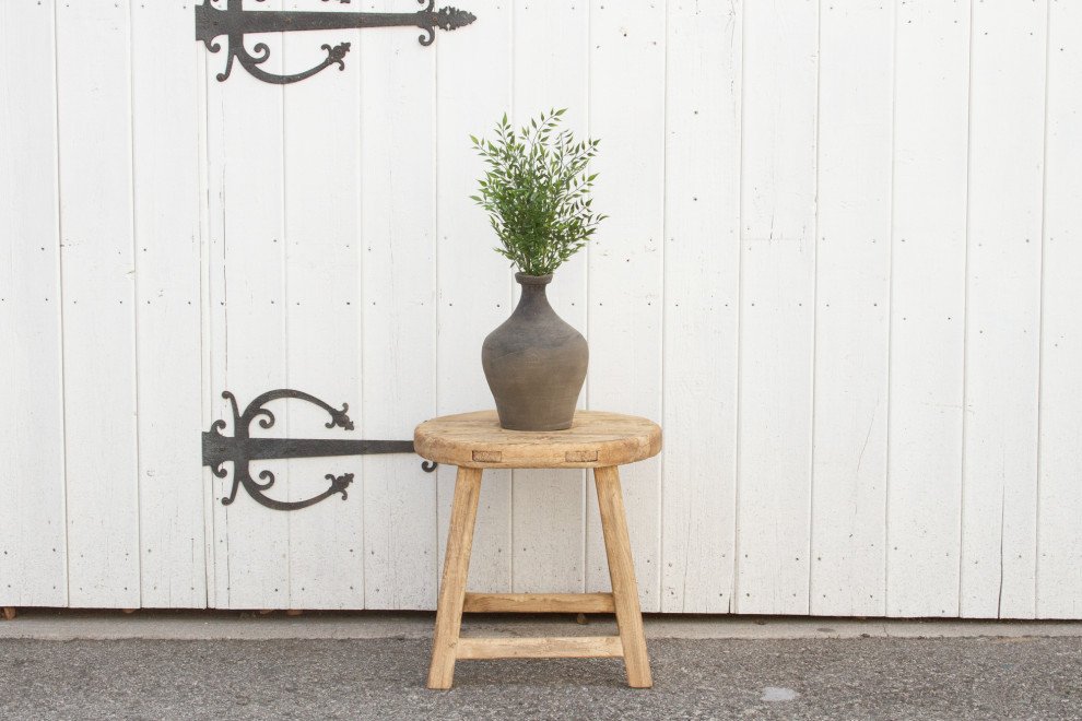 Charming Reclaimed Wood End Table   Rustic   Side Tables And End Tables   by De cor  Houzz