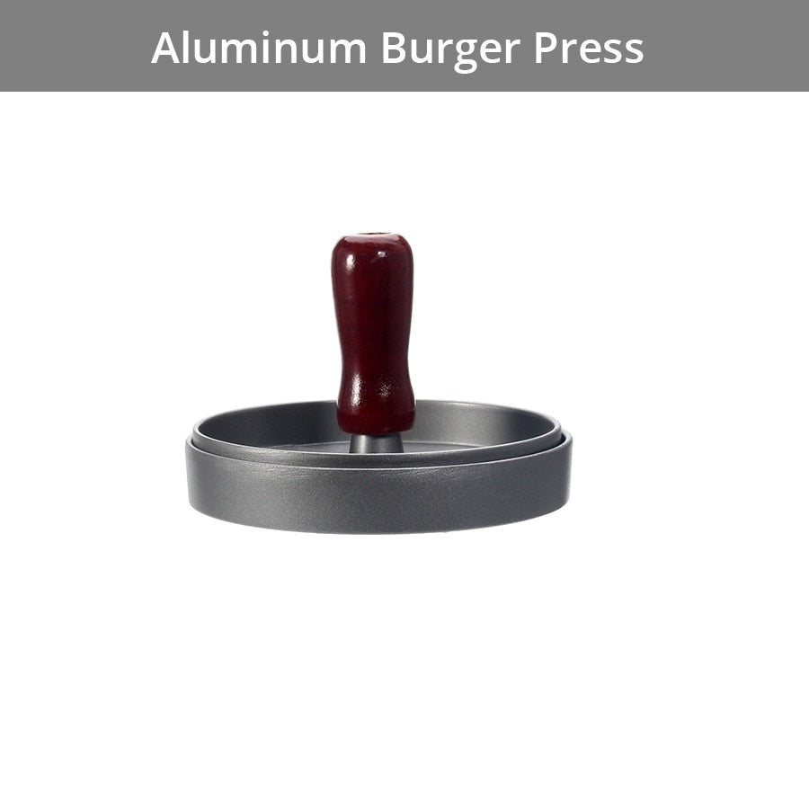 Hamburger Press, Non-Stick Burger Pres, Perfect Hamburger Mold Ideal for BBQ, Essential Kitchen & Grilling Accessories