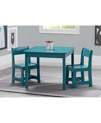 Delta Children Mysize Wood Table and Chairs Set  3 Piece