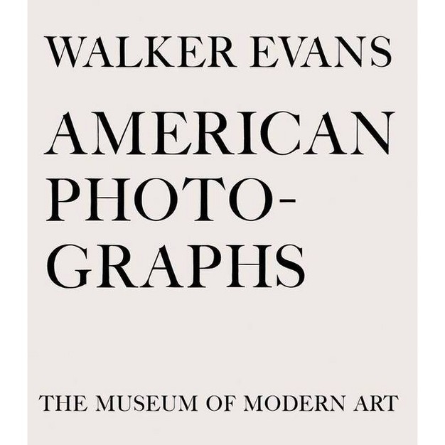 Walker Evans American Photographs hardcover