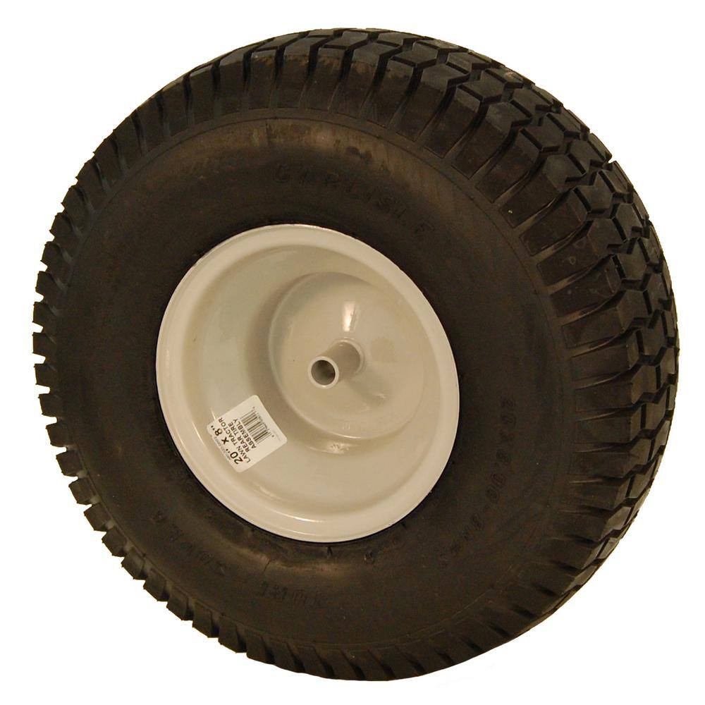 MTD Genuine Factory Parts 20 in. x 8 in. Rear Tractor Wheel for Troy-Bilt Cub Cadet and Craftsman Lawn and Garden Tractors 490-327-0002