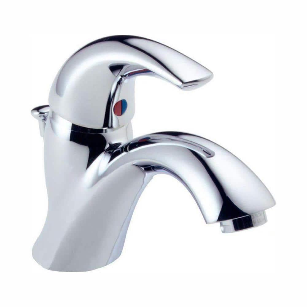 Delta Classic Single Hole SingleHandle Bathroom Faucet in Chrome