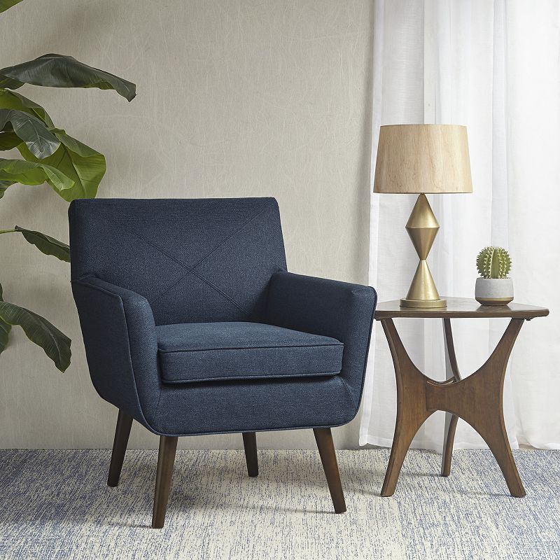 INK+IVY Finley Mid-Century Modern Deep Seat Accent Chair