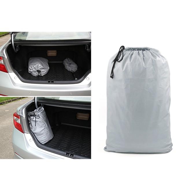 Unique Bargains 170t Car Cover Weather Waterproof Scratch Rain Snow Heat Resistant