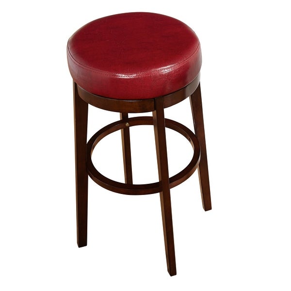 Simple Living 30-inch Avenue Backless Swivel Bar Stool (1-Piece)