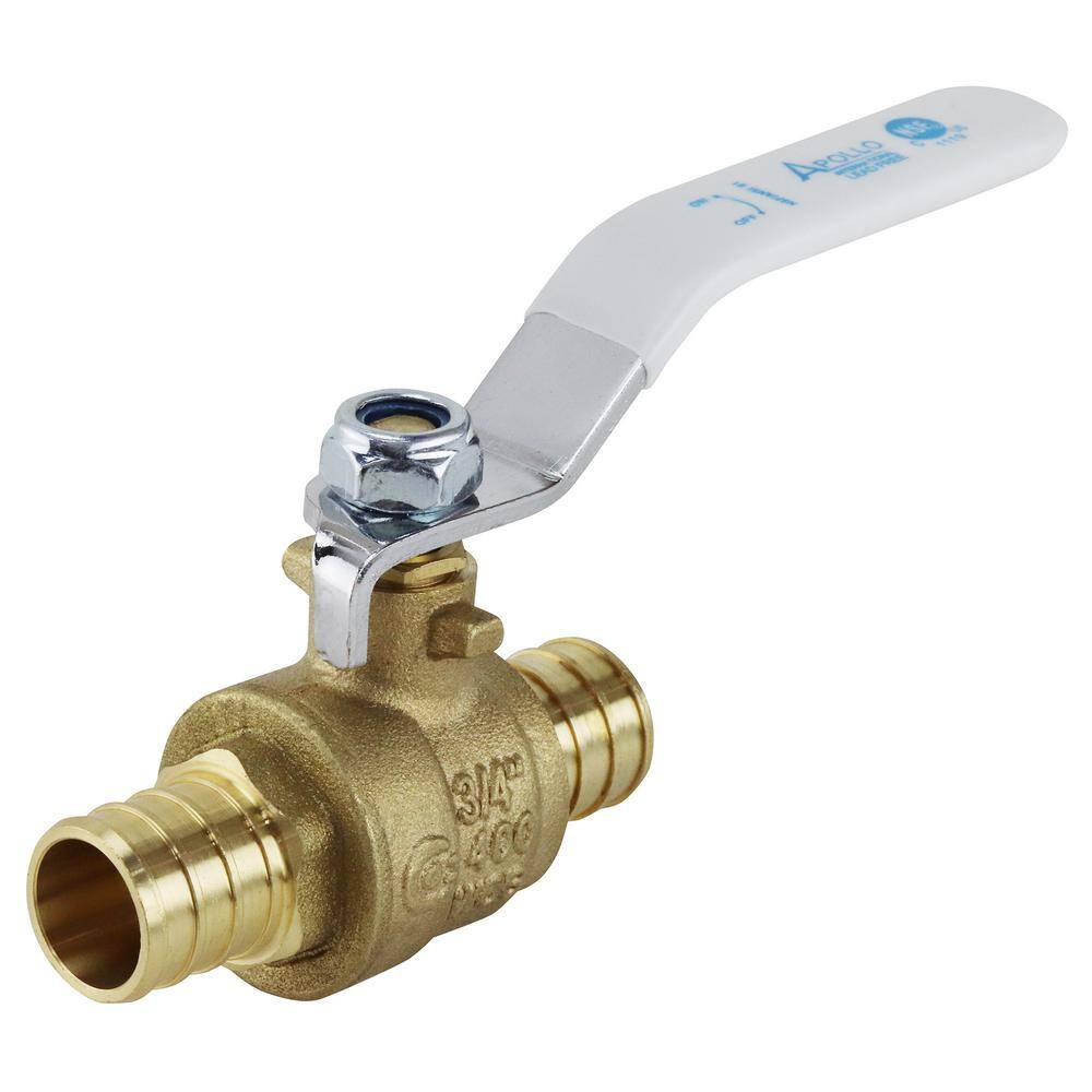 Apollo 34 in. Brass PEX-B Barb Ball Valve APXV3434