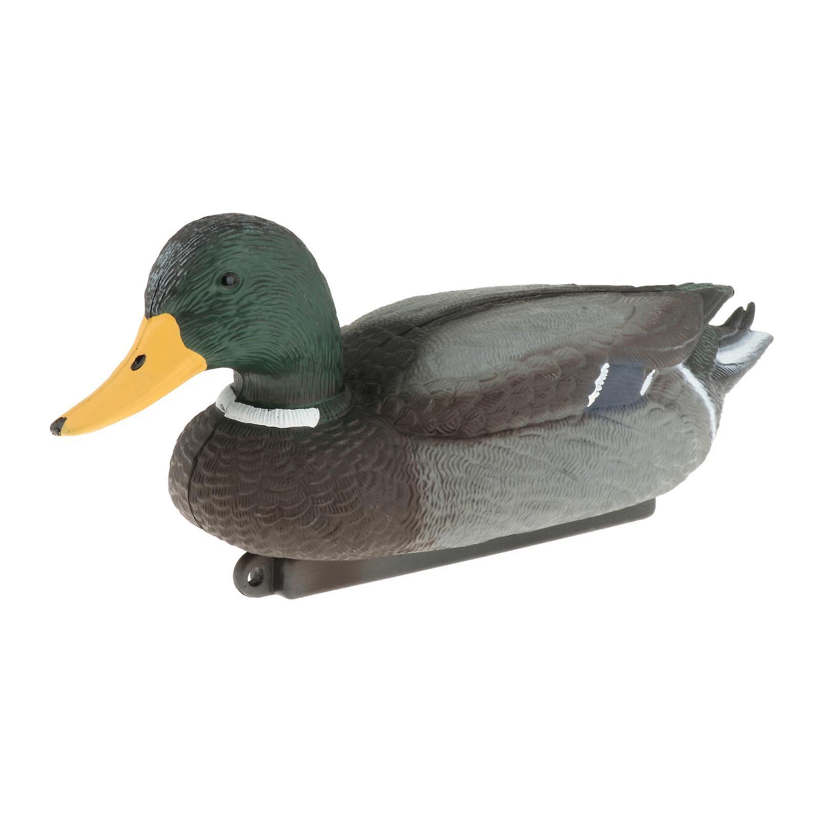 Floating Duck Decoy 3d Ornament Simulation Hunting Duck For Garden Green