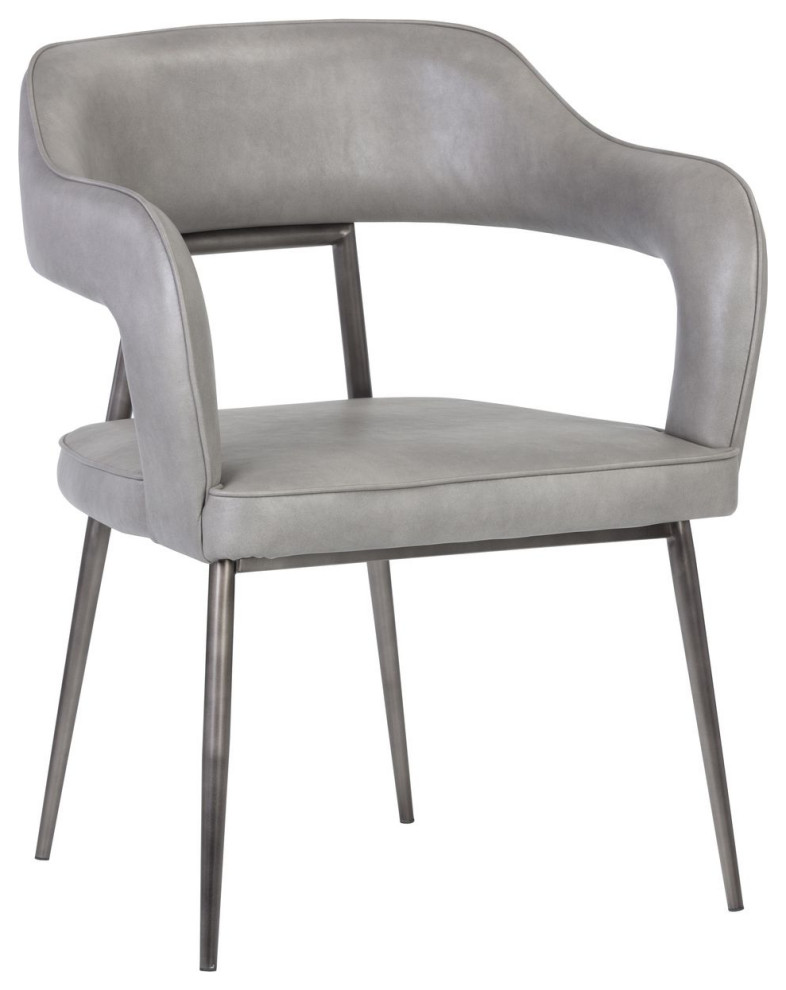 Sunpan Ikon Kenny Dining Armchair   Midcentury   Dining Chairs   by Unlimited Furniture Group  Houzz