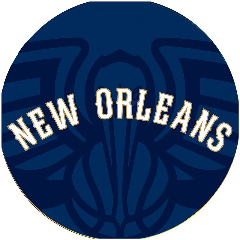 New Orleans Pelicans Padded Swivel Bar Stool