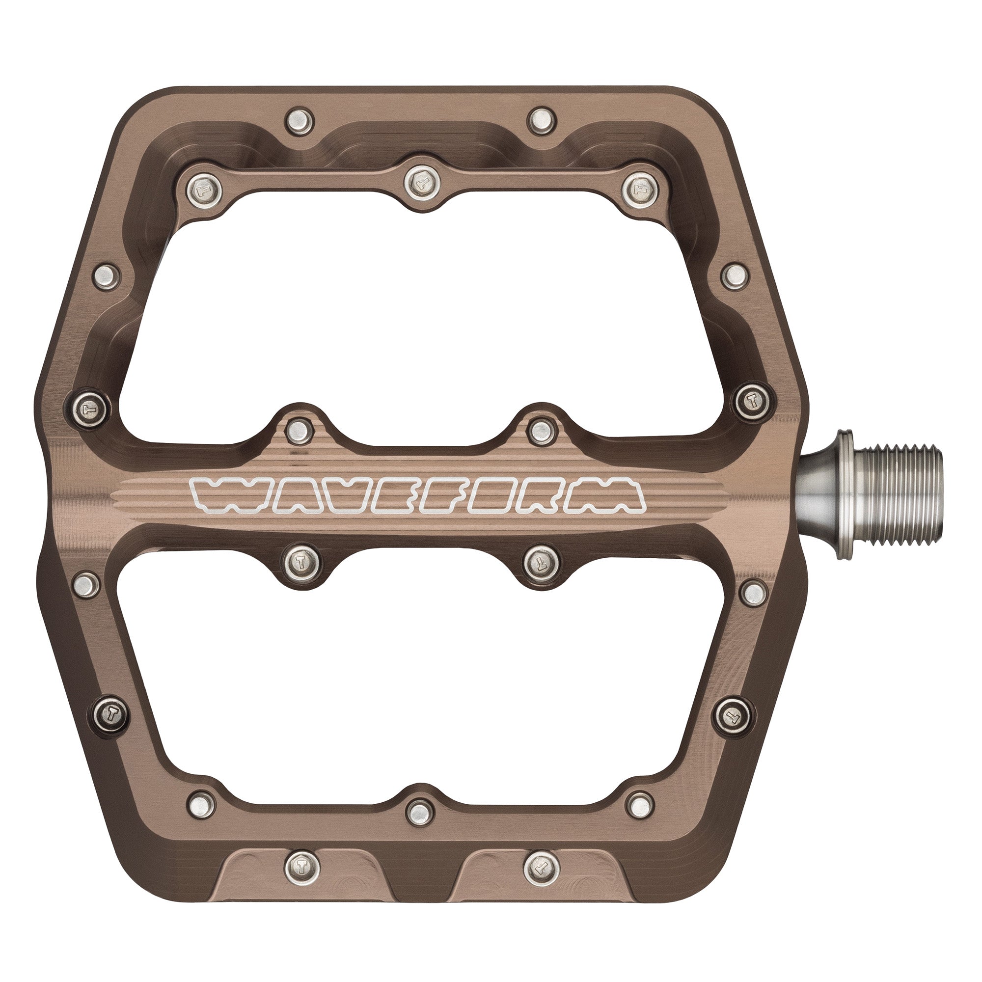Waveform Aluminum Pedals by Wolf Tooth