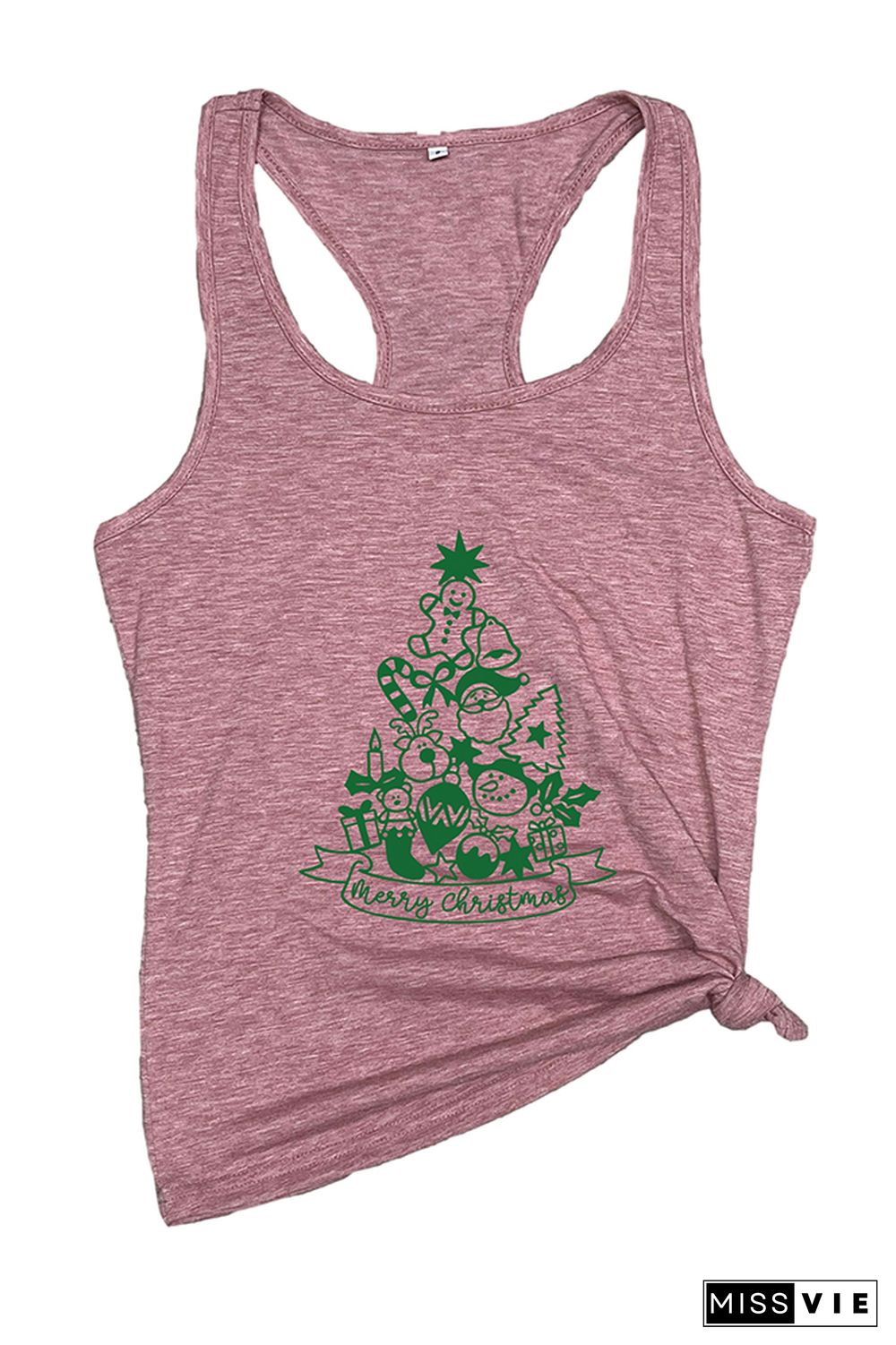 Christmas Tree Sleeveless Tank Top Wholesale