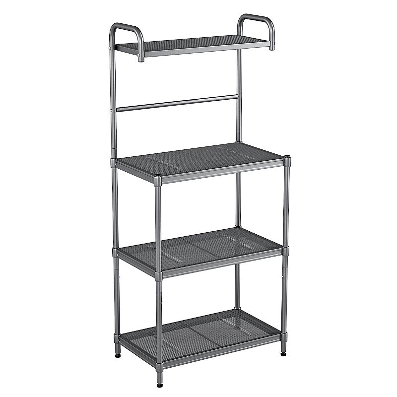 4-Tier Baker's Rack Stand Shelves Kitchen Storage Rack Organizer