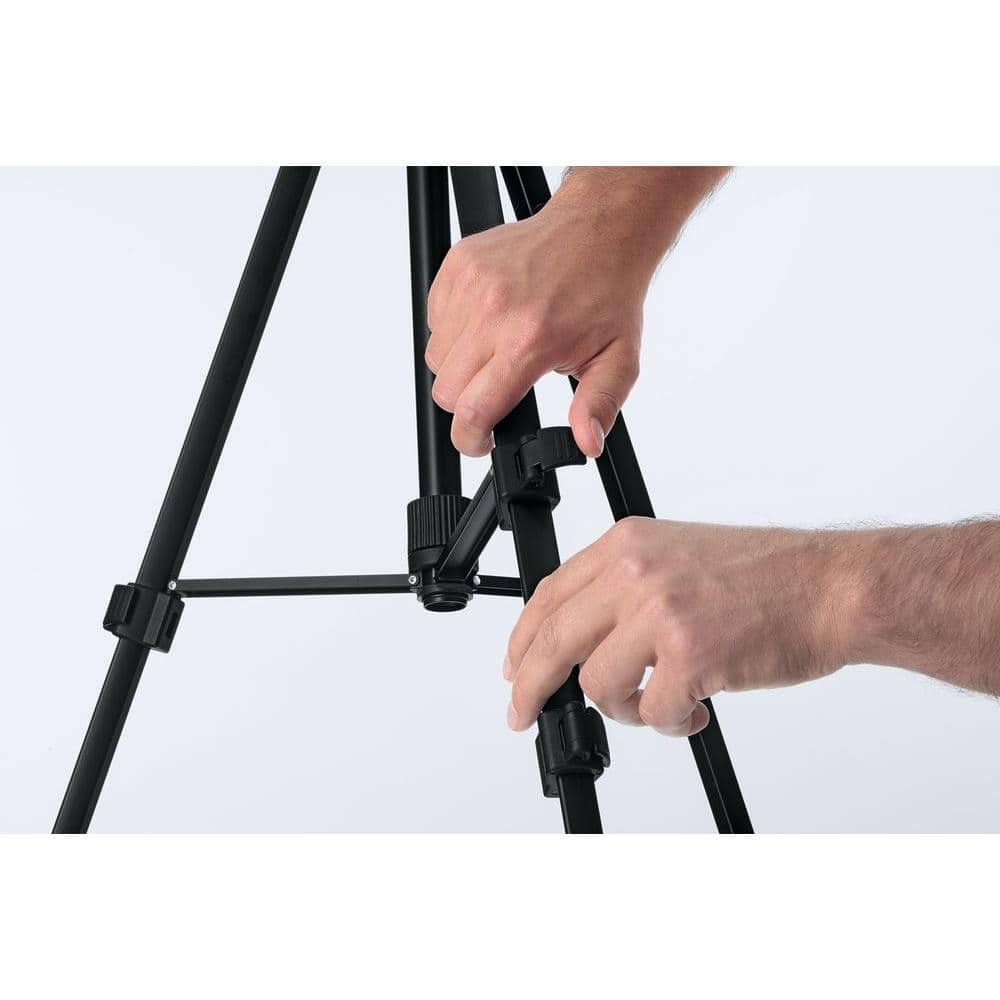 Bosch Compact Tripod with Extendable Height for Use with Line Lasers, Point Lasers, and Laser Distance Tape Measuring Tools BT 150