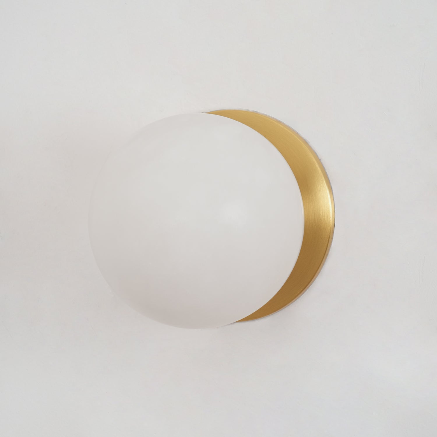 Alabaster Mini Orb Wall Lamp