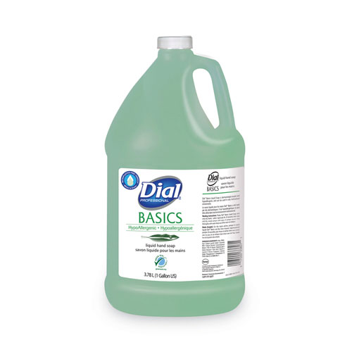 Dial Professional Dial Basics MP Free Liquid Hand Soap | Unscented， 3.78 L Refill Bottle | DIA33809EA