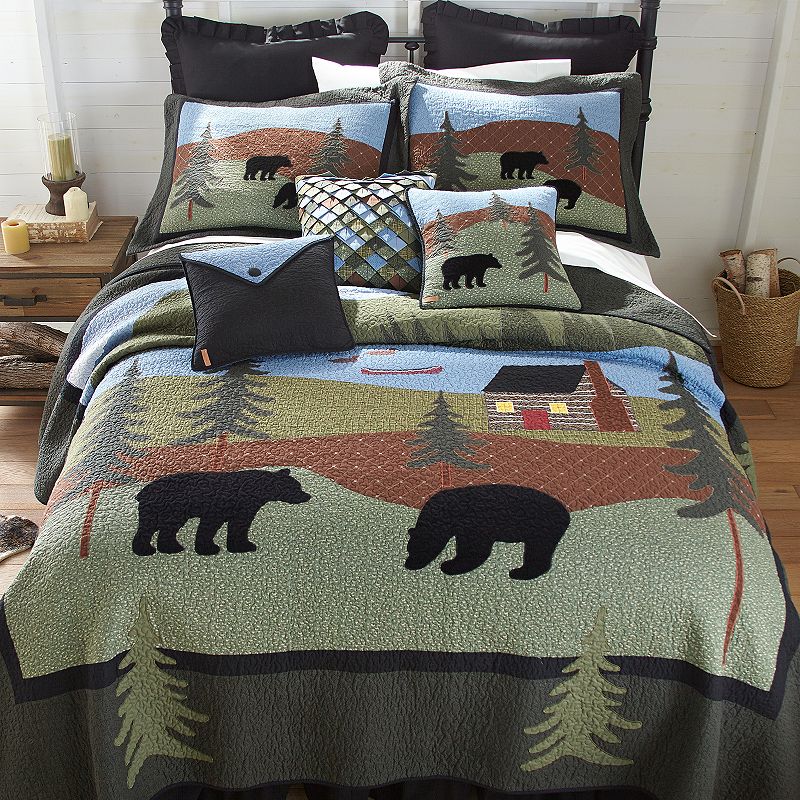 Donna Sharp Bear Lake Quilt or Sham