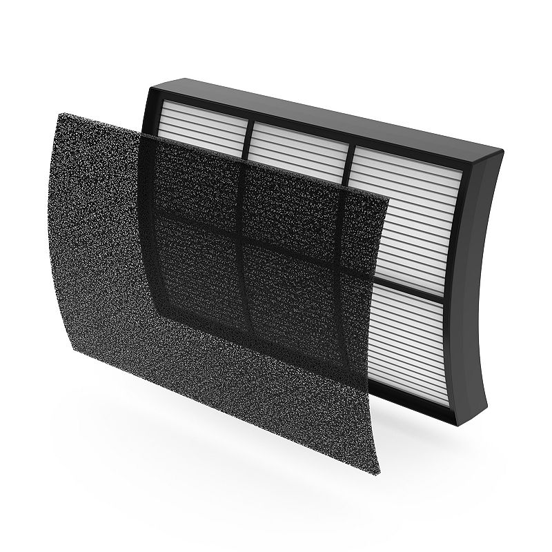 Pure Enrichment 2-in-1 True HEPA Replacement Filter for the PureZone Breeze Tabletop Air Purifier