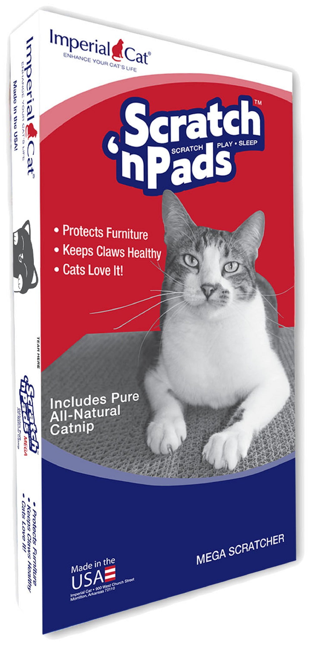 Imperial Cat Scratch 'n Pad Mega， Beige