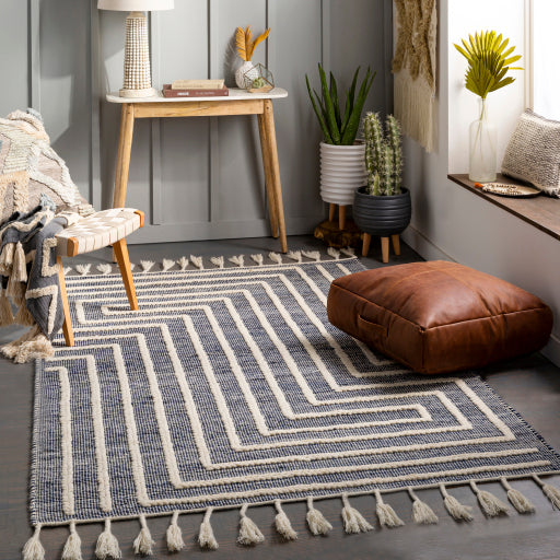 Norwood Jute Blue Rug