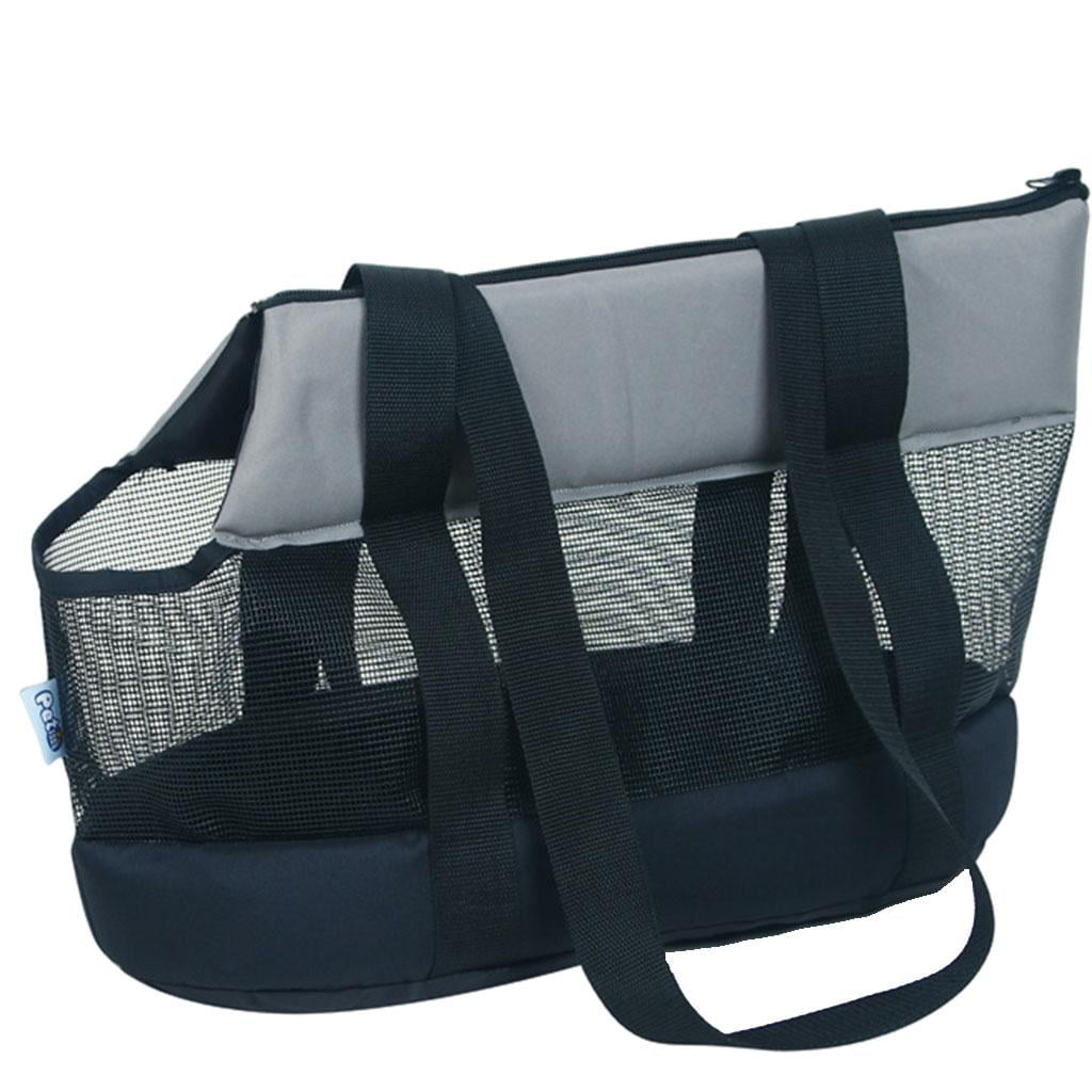 Small Pet cats and dogs Carrier Mesh Shoulder Bag Carrying Bag