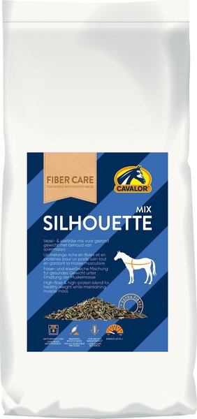 Cavalor Silhouette Horse Mix Feed， 44-lb bag