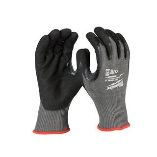 MW Medium Gray Nitrile Level 5 Cut Resistant Dipped Work Gloves 48-22-8951