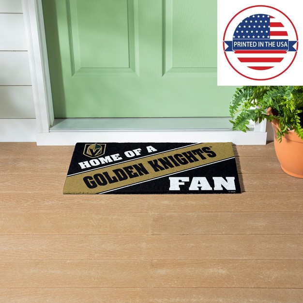 Evergreen Las Vegas Golden Knights Pvc Mat Color