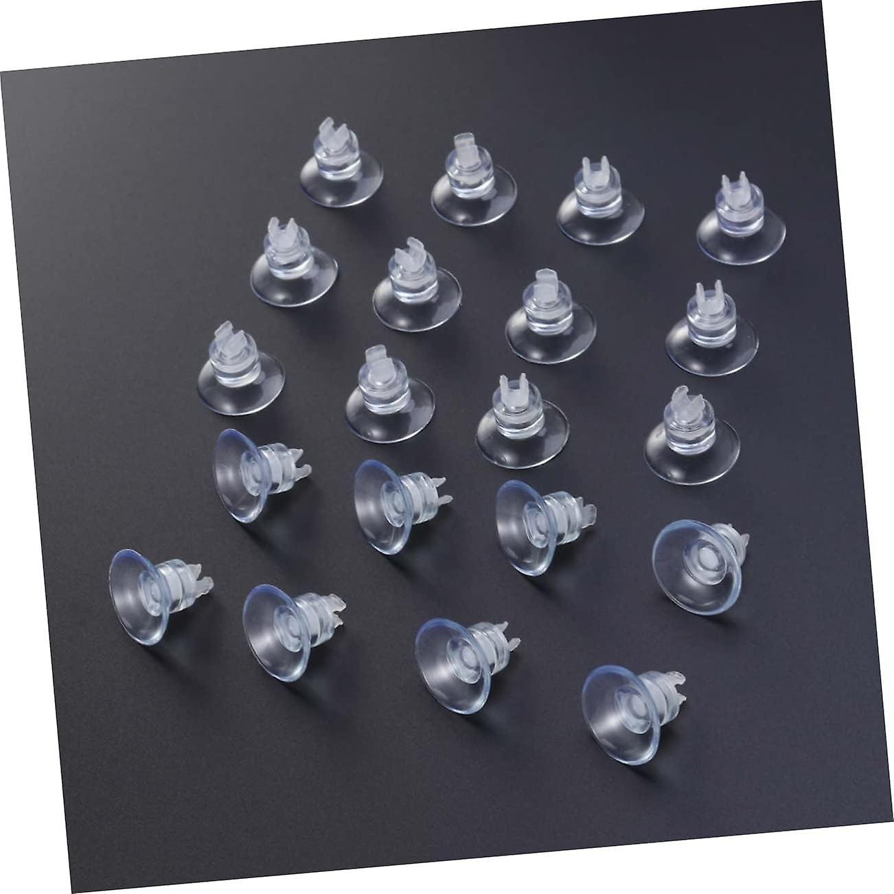 30pcs Suction Cups Sucker Airline Tube Clip Airline Tube Holder Suction Bowls Tube Clamp Fish Sticks