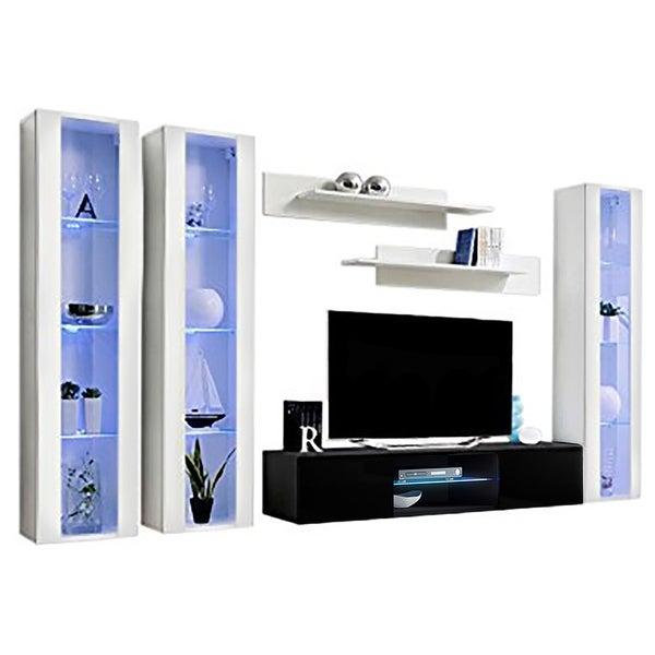 Fly CD2 33TV Wall Mounted Floating Modern Entertainment Center