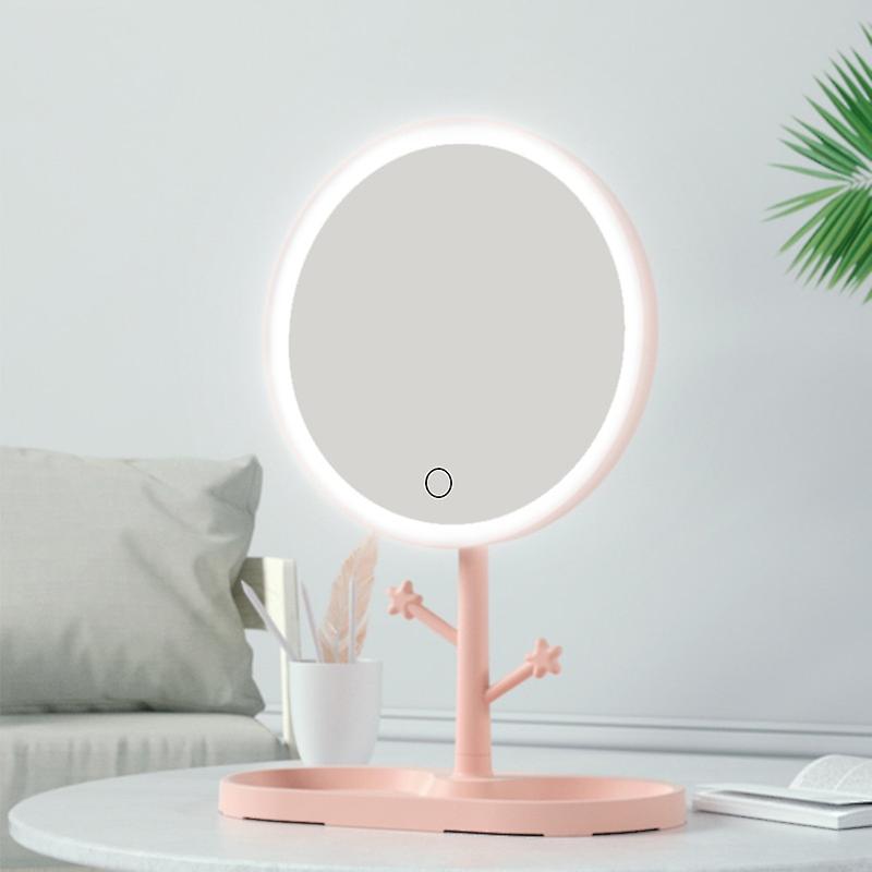 Led Vanity Mirror With Lamp Desktop Women's Vanity Mirror