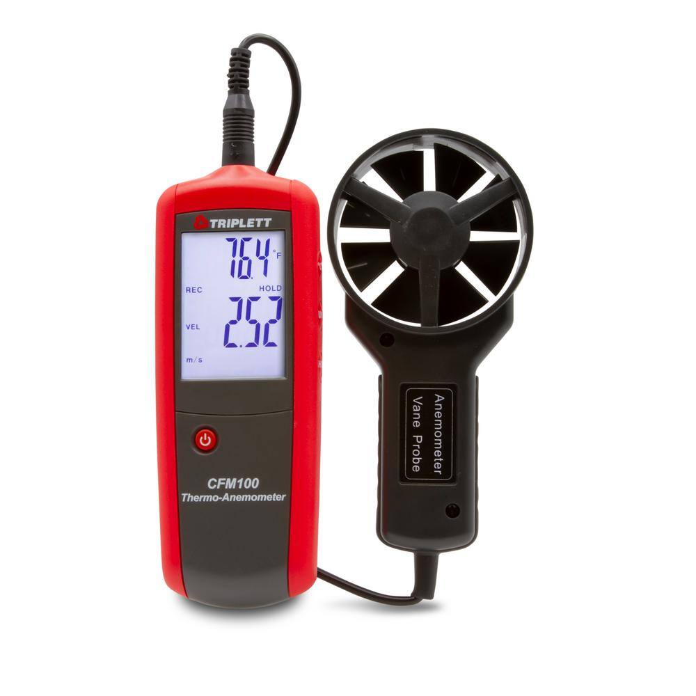 TRIPLETT CFM100 CFMCMM Thermo-Anemometer CFM100-NIST