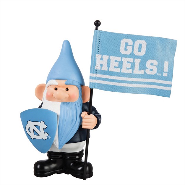 Evergreen University Of North Carolina Flag Holder Gnome