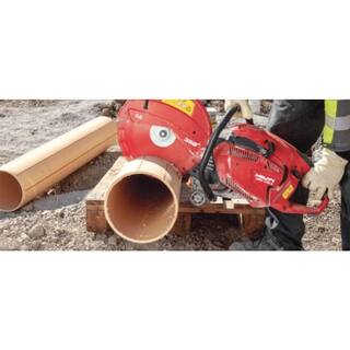 Hilti DSH 700X 70CC 14 in. Hand-Held Concrete Gas Saw with Equidist SPX Diamond Blade 3538194