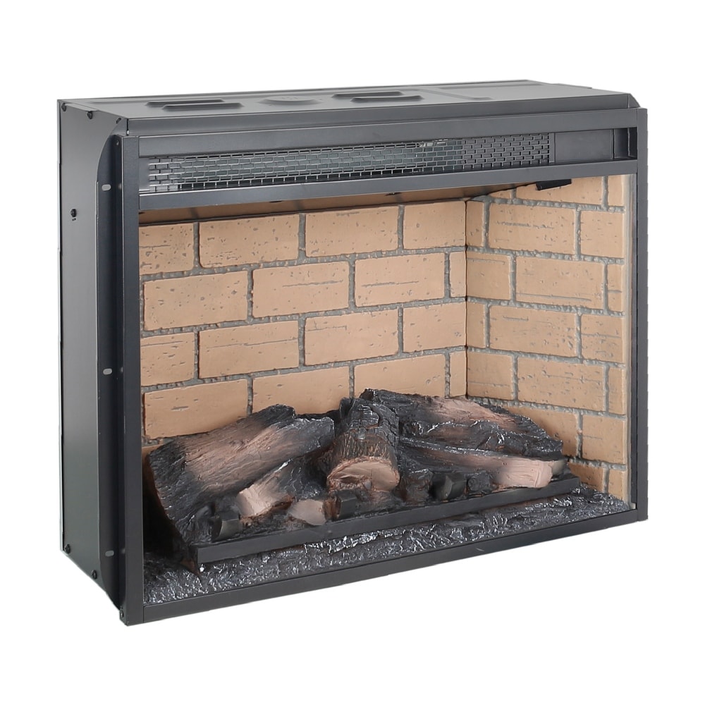 23 inch infrared quartz heater fireplace insert