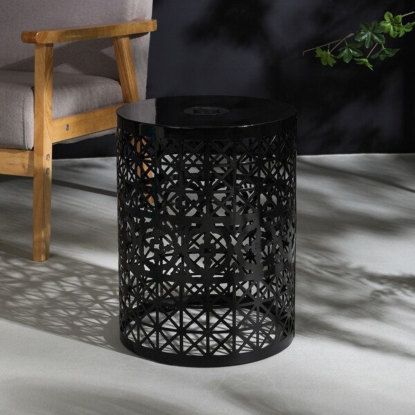 Assisi Indoor/Outdoor Iron Side Table by Christopher Knight Home