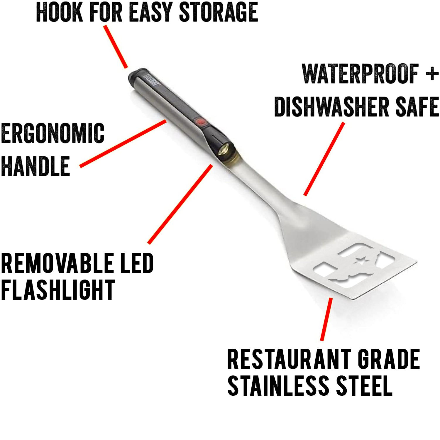 Grillight Spatula - Texas Lone Star Edition