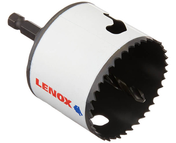 Lenox 1772954 2 1/2 Bi Metal Arbored Hole Saw   C...