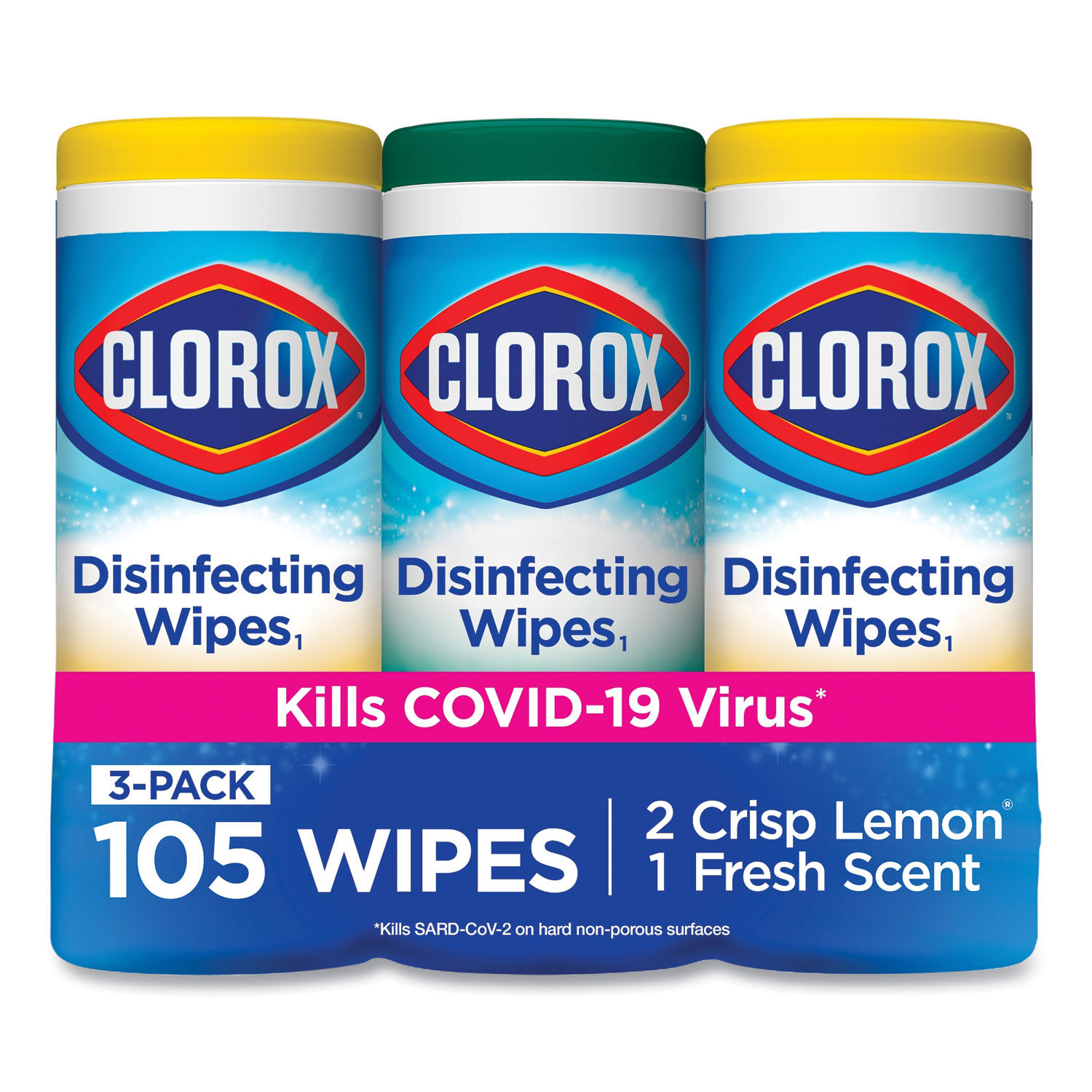 Disinfecting Wipes by Cloroxandreg; CLO30112