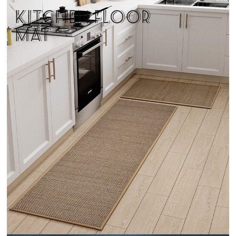 Anti slip and anti oil carpet for kitchen floor mats