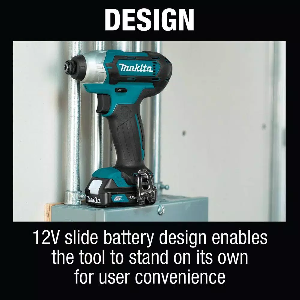 Makita 12-Volt MAX CXT Lithium-Ion Cordless 3/8 in. Drill and Impact Driver Combo Kit with (2) 1.5Ah Batteries Charger and Bag and#8211; XDC Depot