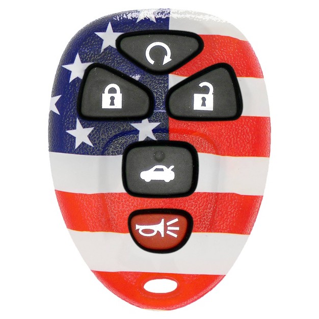 Car Keys Express Gm Keyless Entry Remote Case Gmrb 5tr0re 5 button Shell Replacement Easy Install No Tools Required