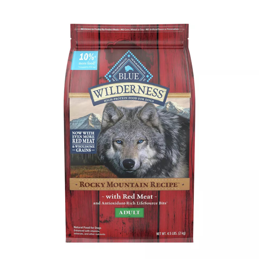 Blue Buffalo Wilderness Rocky Mountain - Adult Dog Red Meat Recipe Dry