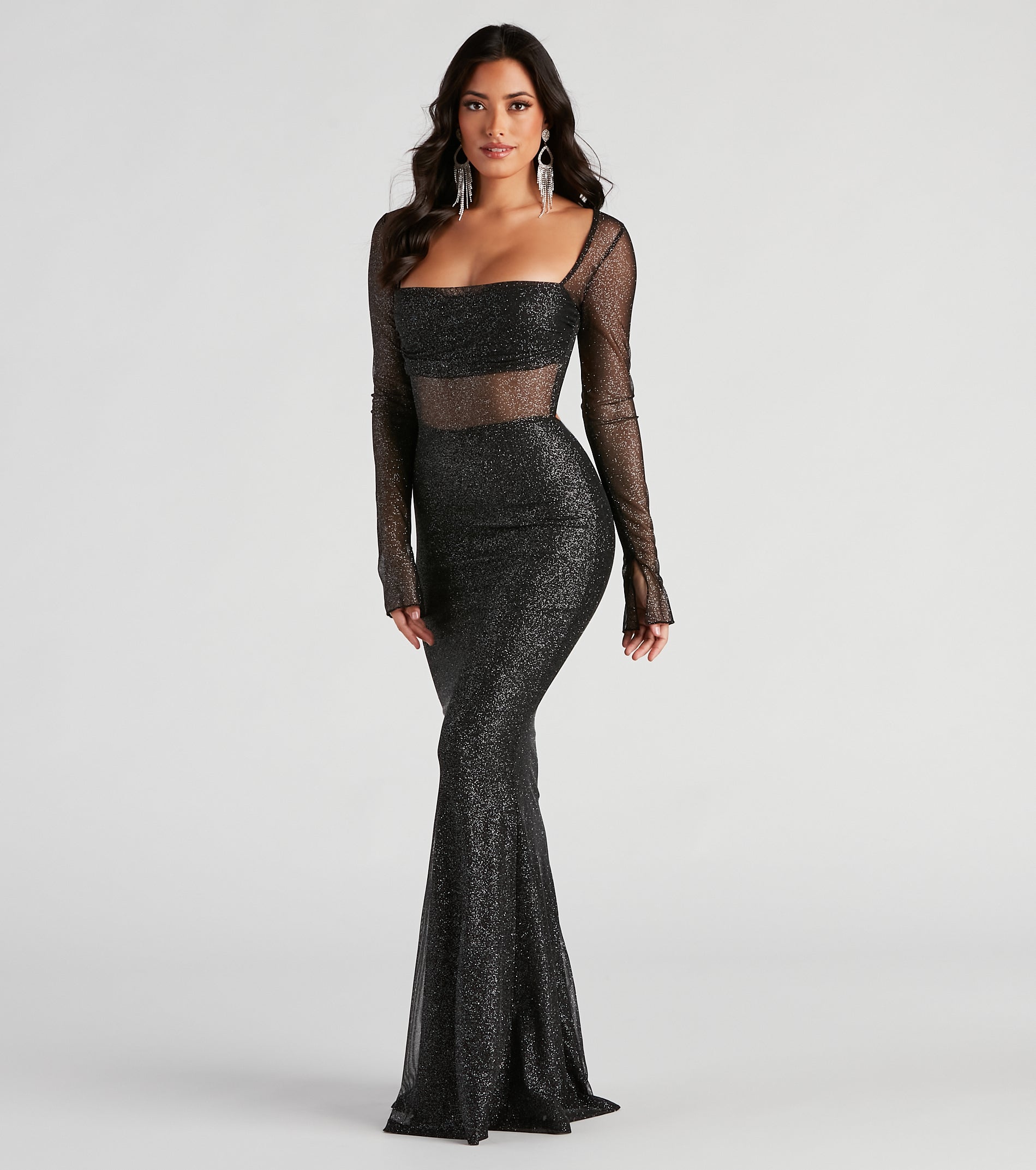 Matilda Formal Glitter Long Dress