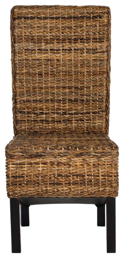 Dexter 19 quoth Rattan Side Chair (set of 2) Banana Natural   Tropical   Dining Chairs   by Peachtree Fine Furniture  Houzz