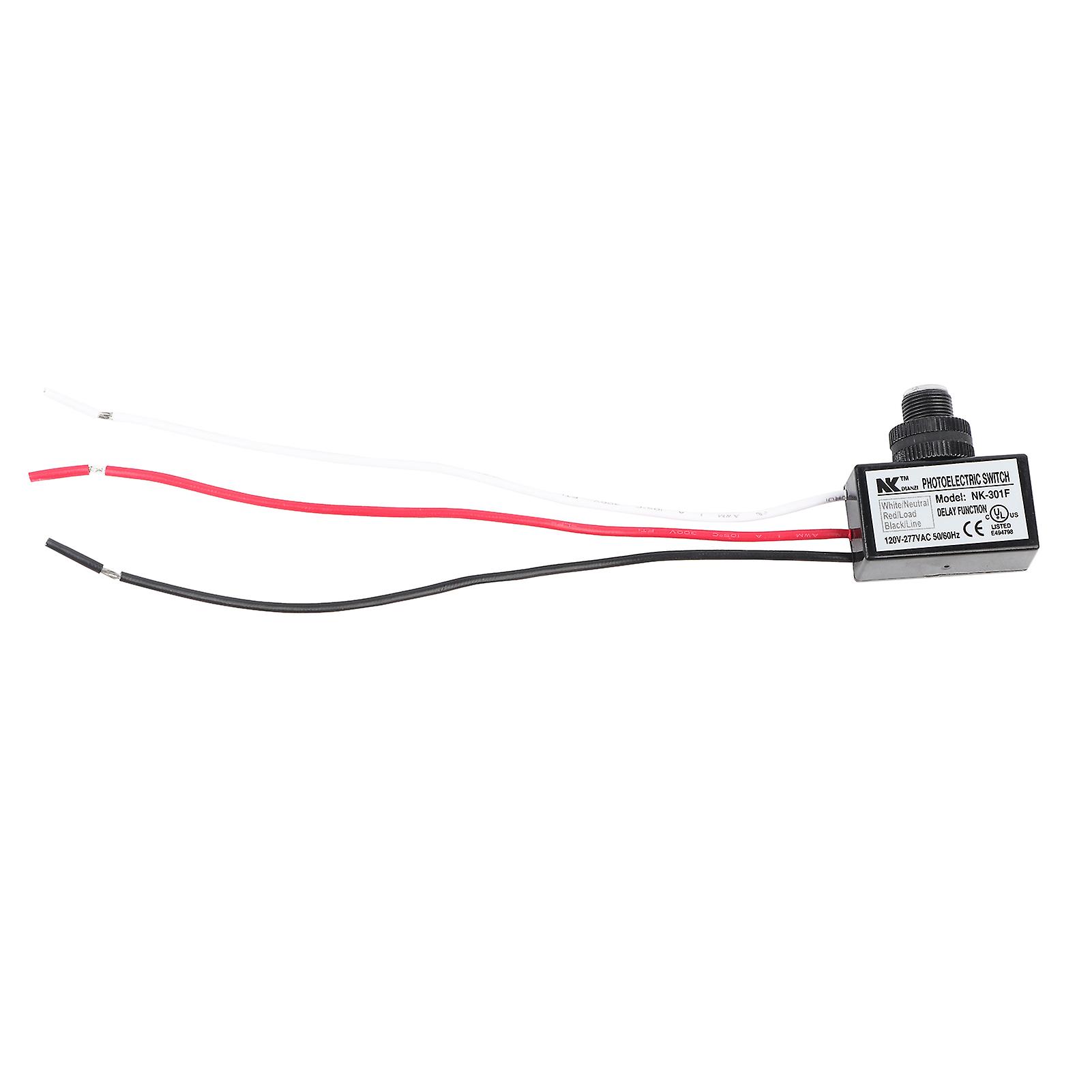 120v-277vac Light Sensor Control Automatic On/off Photoelectric Switch For Lighting Fixtures