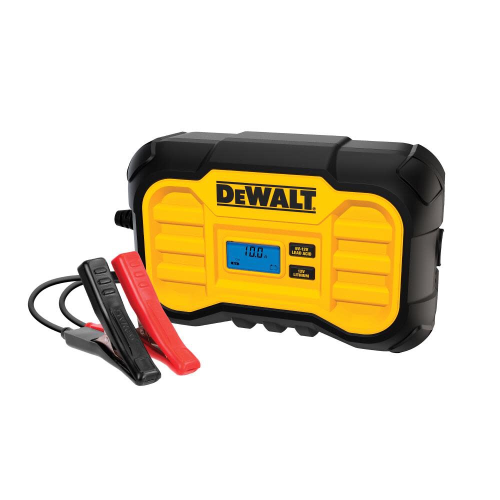 DW 10 Amp Battery Charger Battery Maintainer Battery Trickle Charger DXAEC10 from DW